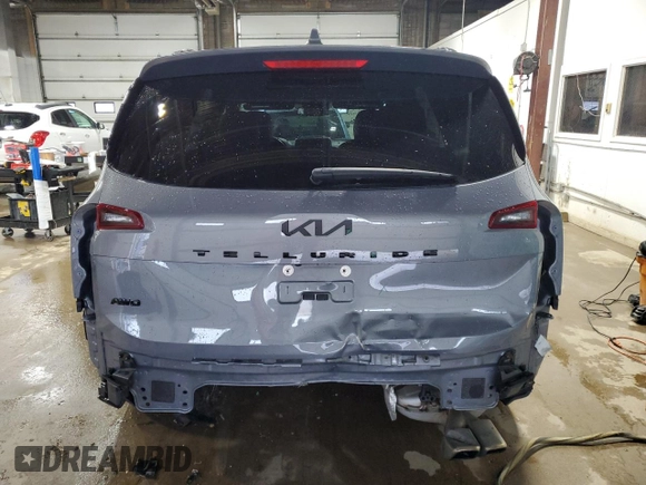 2022 Kia Telluride SX with VIN 5XYP5DHC1NG198157, listed as a Copart auction lot 62255655 with 71,508 mi miles and Salvage title. Bid and sale history available at DreamBid. Image 6.