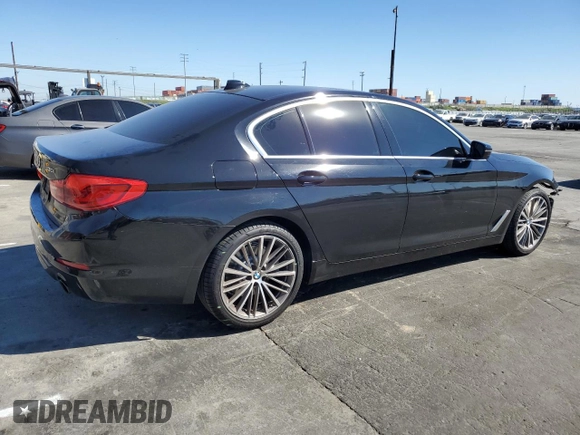 2020 BMW 5 Series 530i with VIN WBAJR3C05LCE13851, listed as a Copart auction lot 46466885 with 66,104 mi miles and Salvage Title. Bid and sale history available at DreamBid. Image 3.