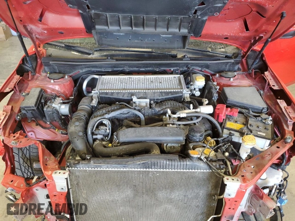 2022 Subaru WRX Premium with VIN JF1VBAF63N9015974, listed as a Copart auction lot 48869695 with 38,752 mi miles and Salvage Title. Bid and sale history available at DreamBid. Image 11.