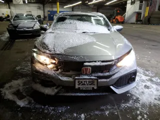 2018 Honda Civic Si with VIN 2HGFC1E56JH705069, listed as a Copart auction lot 45688515 with 134,264 mi miles and Salvage Title. Bid and sale history available at DreamBid. Image 5.