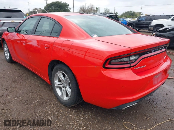 2020 Dodge Charger SXT with VIN 2C3CDXBG0LH113990, listed as a IAAI auction lot 41448827 with 114,224 mi miles. Bid and sale history available at carsss.com. Image 3.