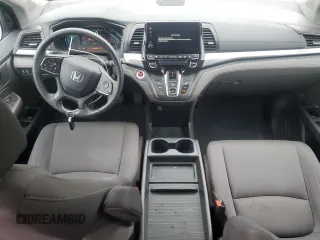 2020 Honda Odyssey EX with VIN 5FNRL6H5XLB069852, listed as a Copart auction lot 61553585 with 34,189 mi miles and Salvage title. Bid and sale history available at DreamBid. Image 8.