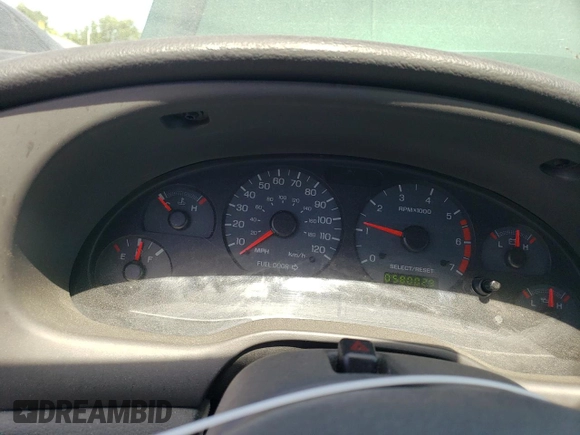 2003 Ford Mustang Deluxe z VIN 1FAFP44493F325215, wystawiony jako Copart lot #53830355 z przebiegiem 58 002 mil mil oraz Czysty tytuł • Clean title. Historia ofert i sprzedaży dostępna na DreamBid. Obrazek 9.