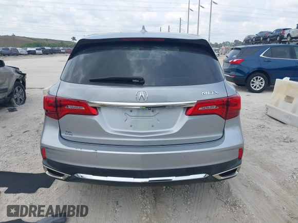 2020 Acura MDX w/Technology Pkg with VIN 5J8YD3H56LL001067, listed as a IAAI auction lot 41866822 with 54,998 mi miles. Bid and sale history available at carsss.com. Image 16.