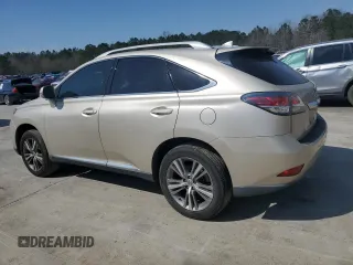 2015 Lexus RX 350 with VIN 2T2ZK1BA4FC161300, listed as a Copart auction lot 48799595 with 123,121 mi miles and Salvage Title. Bid and sale history available at carsss.com. Image 2.