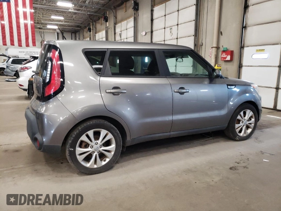 2015 Kia Soul + with VIN KNDJP3A5XF7182947, listed as a Copart auction lot 55101465 with 151,443 mi miles and Clean Title. Bid and sale history available at DreamBid. Image 3.