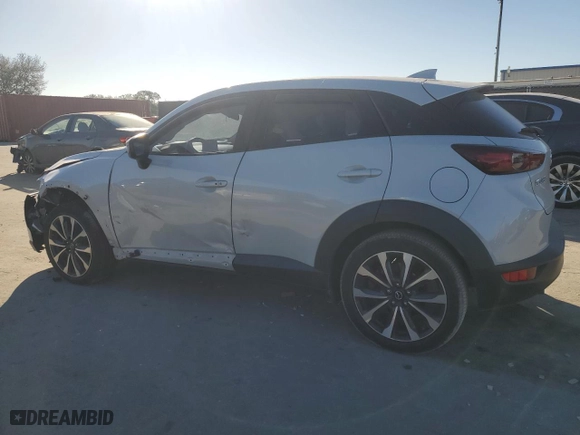 2019 Mazda CX-3 Touring with VIN JM1DKDC73K0445038, listed as a Copart auction lot 88177025 with 65,440 mi miles and Salvage Title. Bid and sale history available at carsss.com. Image 2.