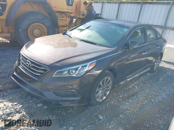 2016 Hyundai Sonata Sport with VIN 5NPE34AF0GH343444, listed as a IAAI auction lot 42034215 with 55,768 mi miles and . Bid and sale history available at DreamBid. Image 18.