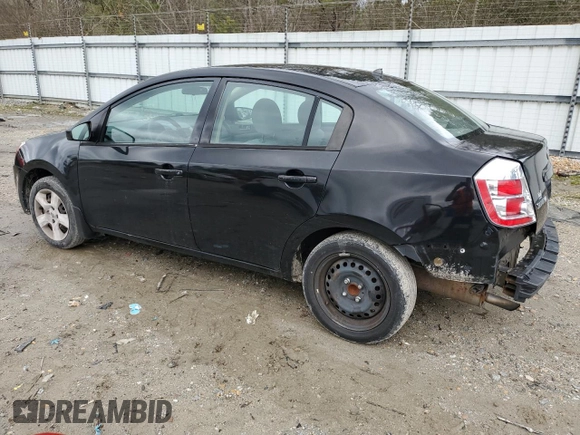 2008 Nissan Sentra S with VIN 3N1AB61E38L713486, listed as a Copart auction lot 45638244 with 147,710 mi miles and Salvage Title. Bid and sale history available at DreamBid. Image 2.