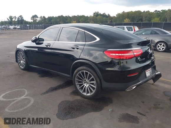 2019 Mercedes-Benz GLC 300 with VIN WDC0J4KB0KF667213, listed as a IAAI auction lot 40422288 with 56,488 mi miles and . Bid and sale history available at DreamBid. Image 3.