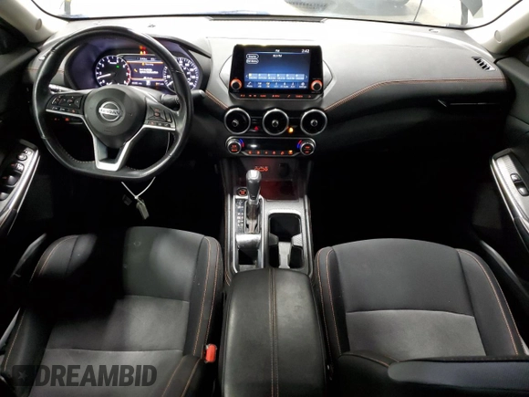 2022 Nissan Sentra SR with VIN 3N1AB8DV8NY251500, listed as a Copart auction lot 50298145 with 63,066 mi miles and Salvage Title. Bid and sale history available at carsss.com. Image 8.