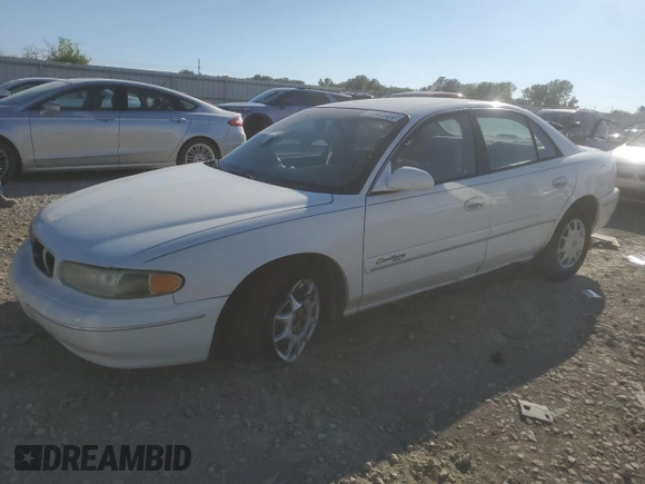2001 Buick Century Custom with VIN 2G4WS52J011140168, listed as a Copart auction lot 72565904 with 209,260 mi miles and Salvage Title. Bid and sale history available at carsss.com. Image 1.
