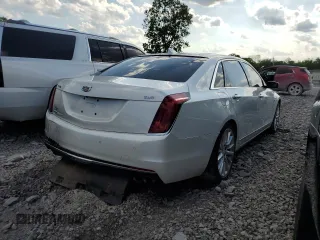 2017 Cadillac CT6 AWD with VIN 1G6KB5RS3HU205601, listed as a Copart auction lot 53365845 with 21,853 mi miles and Salvage title. Bid and sale history available at DreamBid. Image 3.