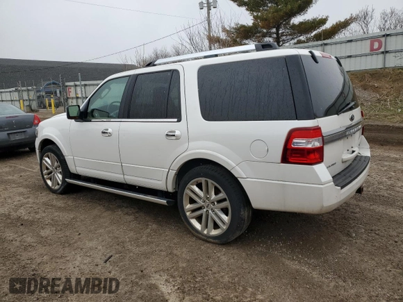 2016 Ford Expedition Limited z VIN 1FMJU2AT2GEF02305, wystawiony jako Copart lot #51755245 z przebiegiem 159 142 mil mil oraz Czysty tytuł • Clean title. Historia ofert i sprzedaży dostępna na DreamBid. Obrazek 2.