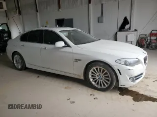 2012 BMW 5 Series 535i xDrive with VIN WBAFU7C53CDU64313, listed as a Copart auction lot 46870845 with Not Provided miles and Salvage Title. Bid and sale history available at DreamBid. Image 4.