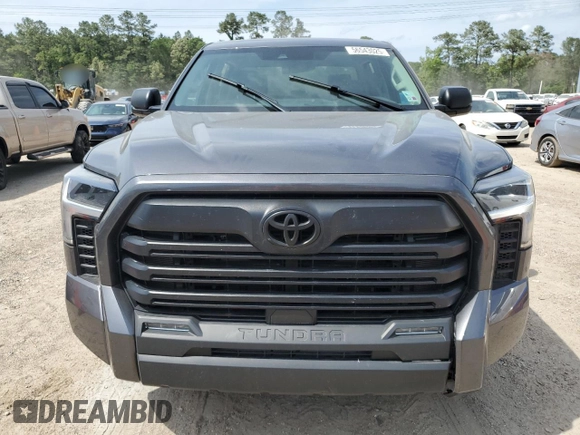 2024 Toyota Tundra SR5 z VIN 5TFLA5DB0RX151993, wystawiony jako Copart lot #56543025 z przebiegiem 17 502 mil mil oraz Szkoda całkowita • Salvage title. Historia ofert i sprzedaży dostępna na DreamBid. Obrazek 5.
