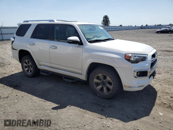2016 Toyota 4Runner Limited with VIN JTEBU5JR1G5382068, listed as a Copart auction lot 55358055 with 95,074 mi miles and Salvage Title. Bid and sale history available at DreamBid. Image 4.