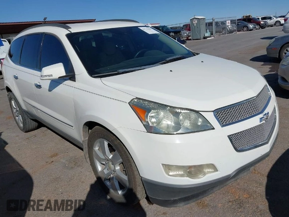 2011 Chevrolet Traverse LTZ with VIN 1GNKVLED4BJ369150, listed as a IAAI auction lot 41733465 with 168,655 mi miles and . Bid and sale history available at DreamBid. Image 1.