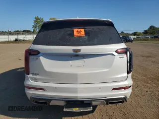 2020 Cadillac XT6 AWD Premium Luxury with VIN 1GYKPDRS0LZ207241, listed as a Copart auction lot 72199624 with 42,476 mi miles and Salvage Title. Bid and sale history available at carsss.com. Image 6.