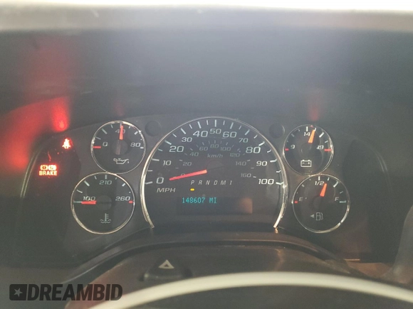 2019 Chevrolet Express Cargo with VIN 1GCWGAFP4K1227186, listed as a Copart auction lot 55532715 with 148,607 mi miles and Salvage title. Bid and sale history available at DreamBid. Image 9.