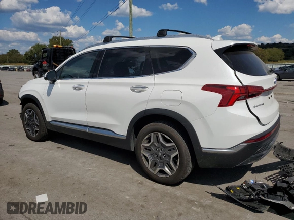2022 Hyundai Santa Fe Hybrid Limited with VIN KM8S5DA18NU024602, listed as a Copart auction lot 70199524 with 30,780 mi miles and Salvage Title. Bid and sale history available at carsss.com. Image 2.