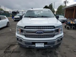 2019 Ford F-150 XL with VIN 1FTFW1E53KFC70522, listed as a Copart auction lot 55631445 with 117,292 mi miles and Salvage title. Bid and sale history available at DreamBid. Image 5.