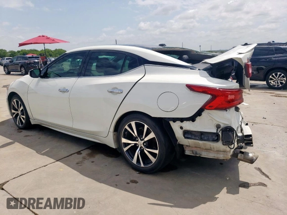 2017 Nissan Maxima SR with VIN 1N4AA6AP4HC391461, listed as a Copart auction lot 61269995 with 178,380 mi miles and Salvage title. Bid and sale history available at DreamBid. Image 2.