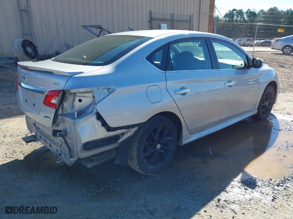 2013 Nissan Sentra SV with VIN 3N1AB7AP4DL613642, listed as a IAAI auction lot 41595829 with 99,351 mi miles. Bid and sale history available at carsss.com. Image 4.