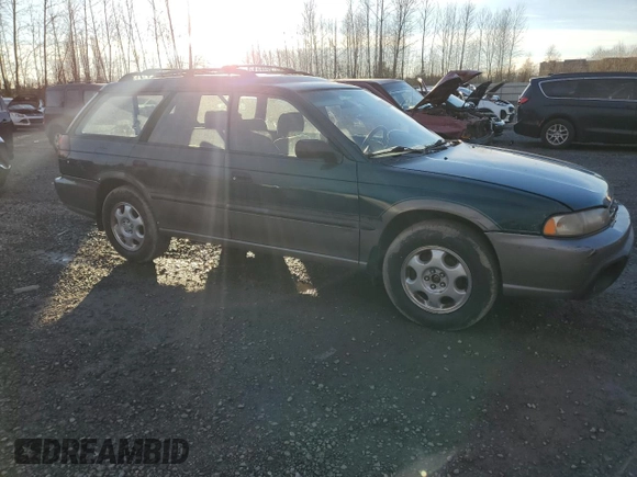 1996 Subaru Legacy Outback with VIN 4S3BG6851T7977375, listed as a Copart auction lot 41391625 with 188,726 mi miles and Salvage title. Bid and sale history available at DreamBid. Image 4.