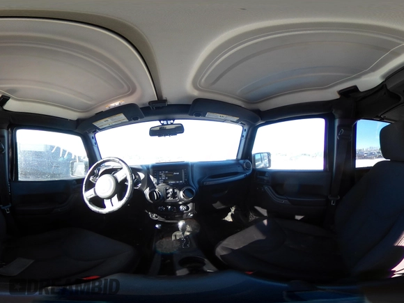 2017 Jeep Wrangler Unlimited Sport with VIN 1C4BJWDG0HL629476, listed as a IAAI auction lot 41408256 with 109,447 mi miles. Bid and sale history available at carsss.com. Image 18.