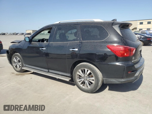 2019 Nissan Pathfinder SL with VIN 5N1DR2MM3KC618944, listed as a Copart auction lot 47106285 with 105,441 mi miles and Salvage Title. Bid and sale history available at carsss.com. Image 2.