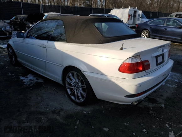 2005 BMW 3 Series 330Ci with VIN WBABW53445PJ96989, listed as a Copart auction lot 42488995 with 179,814 mi miles and Clean Title. Bid and sale history available at carsss.com. Image 2.