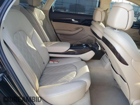2013 Audi A8 4.0L with VIN WAUR2AFD5DN025225, listed as a Copart auction lot 48307305 with 66,002 mi miles and Clean title. Bid and sale history available at DreamBid. Image 10.