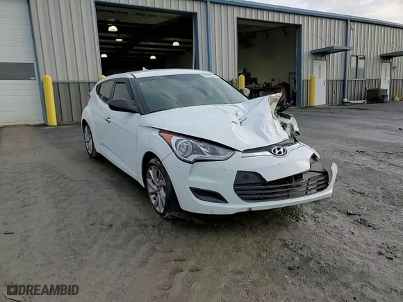 2016 Hyundai Veloster with VIN KMHTC6AD9GU264633, listed as a Copart auction lot 84188354 with 82,491 mi miles and Salvage Title. Bid and sale history available at carsss.com. Image 10.