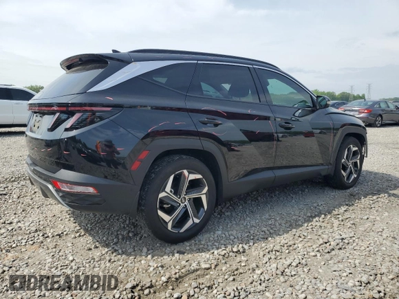 2023 Hyundai Tucson Limited with VIN 5NMJE3AE9PH279105, listed as a Copart auction lot 54303775 with 36,622 mi miles and Salvage title. Bid and sale history available at DreamBid. Image 3.