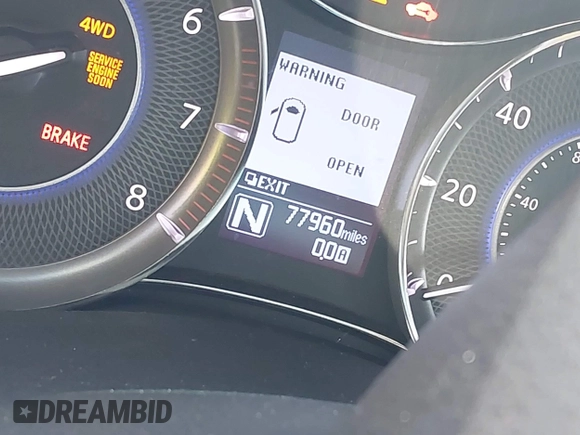 2013 Infiniti QX56 with VIN JN8AZ2NE5D9042826, listed as a IAAI auction lot 42073857 with 77,960 mi miles and . Bid and sale history available at DreamBid. Image 7.