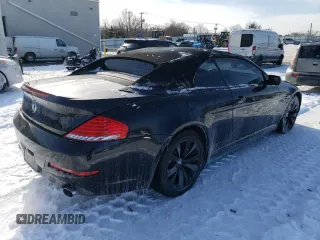 2008 BMW 6 Series 650i with VIN WBAEB53558CX62591, listed as a Copart auction lot 89364965 with 102,347 mi miles and Salvage Title. Bid and sale history available at carsss.com. Image 3.