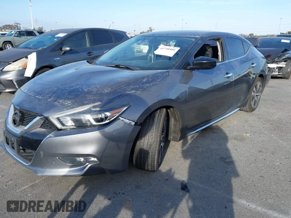 2017 Nissan Maxima SV with VIN 1N4AA6AP7HC387081, listed as a IAAI auction lot 41710501 with 144,538 mi miles. Bid and sale history available at carsss.com. Image 17.