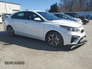 2021 Kia Forte LXS with VIN 3KPF24AD6ME290898, listed as a Copart auction lot 43021445 with 44,949 mi miles and Salvage Title. Bid and sale history available at carsss.com. Image 4.