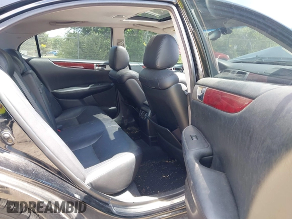 2005 Lexus ES 350 with VIN JTHBA30G555086936, listed as a IAAI auction lot 42572495 with Not provided miles and . Bid and sale history available at DreamBid. Image 8.