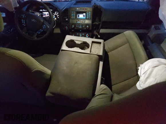 2015 Ford F-150 XLT with VIN 1FTEW1E81FKD23656, listed as a Copart auction lot 46642305 with 119,329 mi miles and Salvage Title. Bid and sale history available at carsss.com. Image 8.