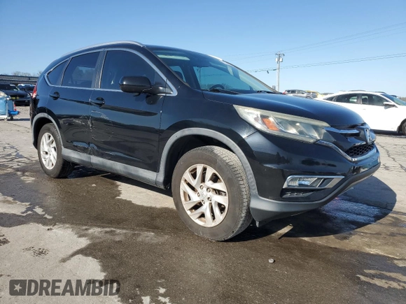 2015 Honda CR-V EX-L with VIN 2HKRM3H77FH547955, listed as a Copart auction lot 51948295 with 88,696 mi miles and Salvage Title. Bid and sale history available at carsss.com. Image 4.
