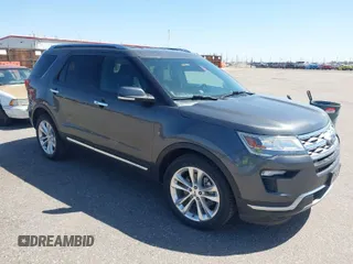 2019 Ford Explorer Limited with VIN 1FM5K8FH4KGA89296, listed as a IAAI auction lot 41968541 with 115,712 mi miles. Bid and sale history available at carsss.com. Image 1.