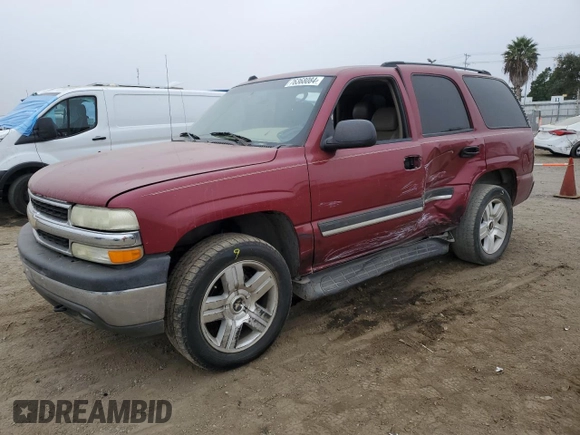2004 Chevrolet Tahoe LS with VIN 1GNEK13Z14R288393, listed as a Copart auction lot 76368084 with 160,816 mi miles and Salvage Title. Bid and sale history available at carsss.com. Image 1.