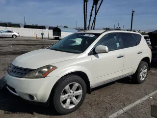 2006 Nissan Murano S with VIN JN8AZ08T96W414106, listed as a Copart auction lot 45670015 with 118,011 mi miles and Salvage Title. Bid and sale history available at carsss.com. Image 1.
