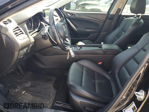 2017 Mazda Mazda6 Touring with VIN JM1GL1V54H1148321, listed as a Copart auction lot 52502115 with 43,507 mi miles and Salvage Title. Bid and sale history available at carsss.com. Image 7.