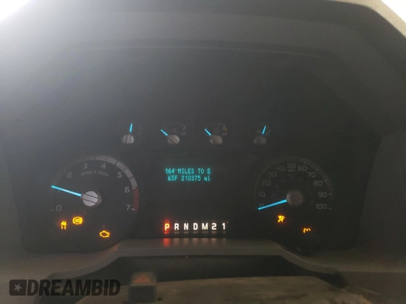 2012 Ford F-350 XL with VIN 1FT8W3B68CEB96832, listed as a Copart auction lot 55088205 with 210,375 mi miles and Salvage title. Bid and sale history available at DreamBid. Image 9.