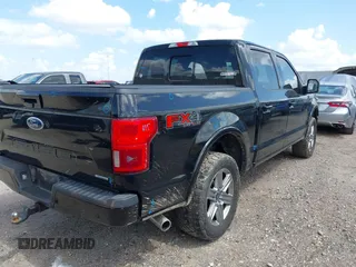 2018 Ford F-150 XL with VIN 1FTEW1EG3JKD66055, listed as a IAAI auction lot 42525538 with 131,811 mi miles and . Bid and sale history available at DreamBid. Image 4.