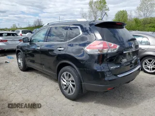 2014 Nissan Rogue SL with VIN 5N1AT2MV5EC780205, listed as a Copart auction lot 49141294 with 180,090 mi miles and Salvage Title. Bid and sale history available at carsss.com. Image 2.
