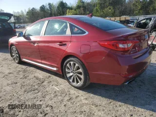 2016 Hyundai Sonata Sport with VIN 5NPE34AF6GH354691, listed as a Copart auction lot 52252505 with 98,793 mi miles and Salvage Title. Bid and sale history available at DreamBid. Image 2.
